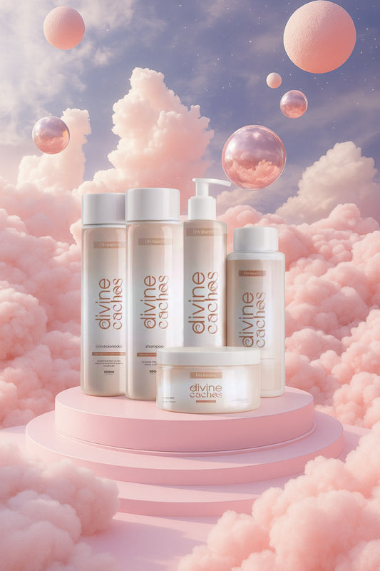 Kit Divine Cachos – Definição e Nutrição Profunda para Cachos Naturais