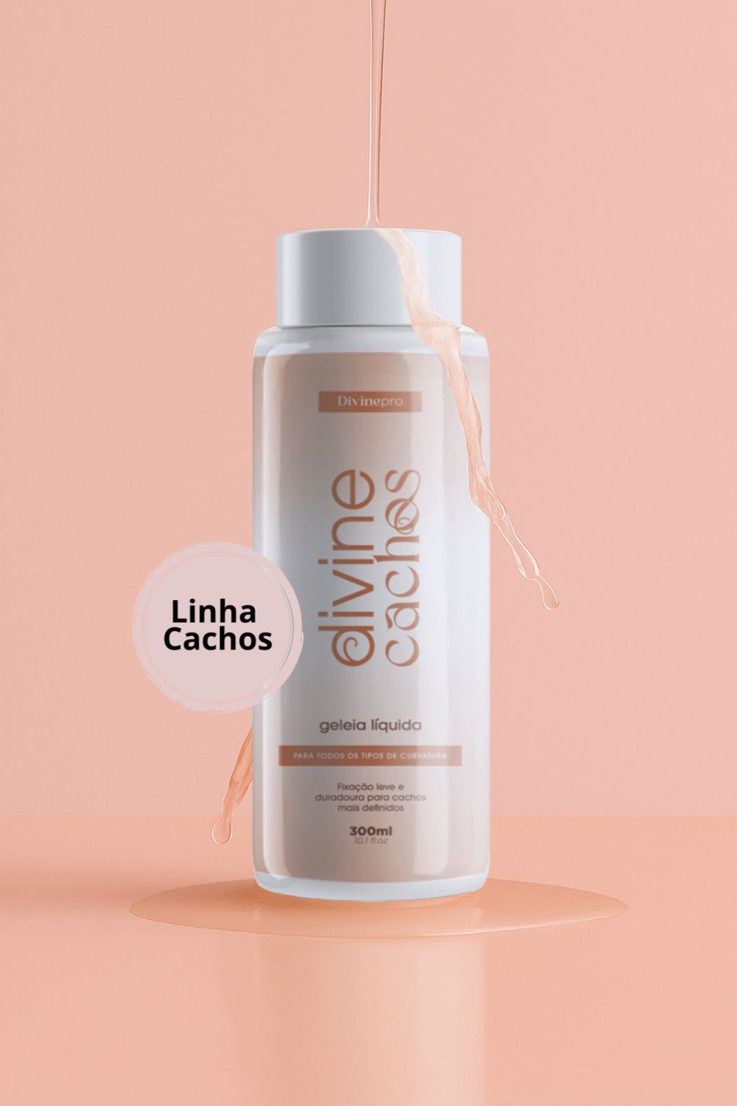 Geléia Modeladora Divine Pro – Fixação Flexível com Controle de Frizz